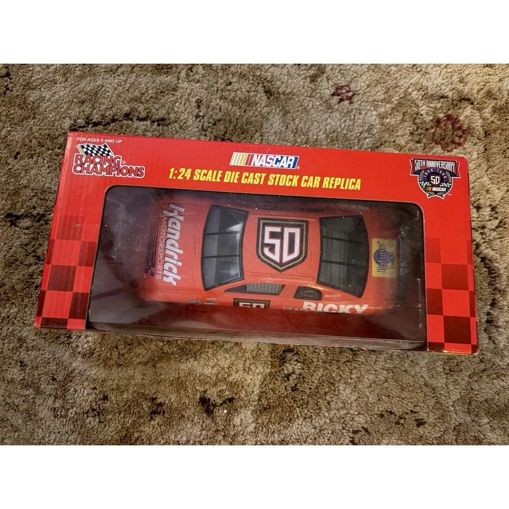 Racing Champions 1:24 NASCAR 50th Anniversary 1998 #50 Ricky Rudd NIB